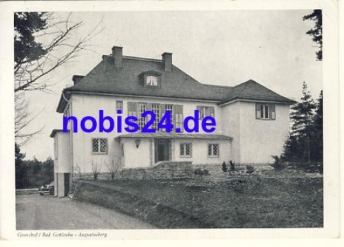 01816 Bad Gottleuba Restaurant Grenzhof o 1953