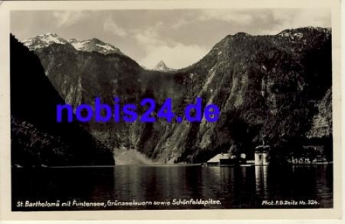 83471 St. Bartholoma Funtensee o 1935