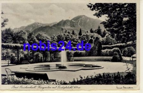 83435 Bad Reichenhall Kurgarten *ca.1930