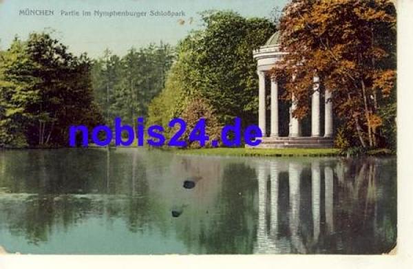 München Schlosspark o 1910