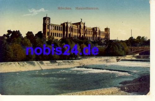 Munich Maximilianeum o 1915