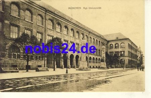 Munich University o 1909
