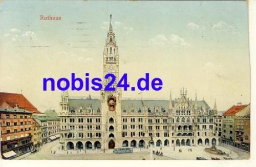 Munich Town Hall o 1914