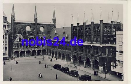 Lubeck Rathaus Markt o 1974