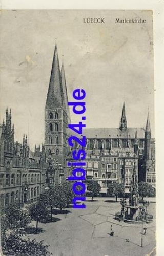 Lubeck Marienkirche o ca.1920