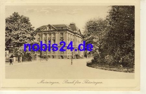 98617 Meiningen Thuringia Bank o 1928