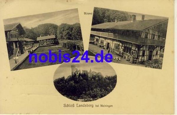 98617 Meinigen Schloss Landsberg  *ca.1915