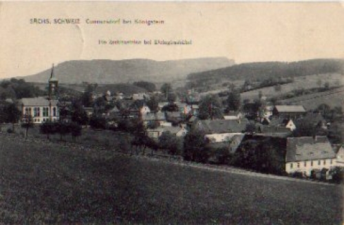 01824 Cunnersdorf Zschirnsteine o 24.8.1916