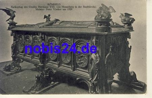 98631 Romhild Sarkophag  *ca.1915