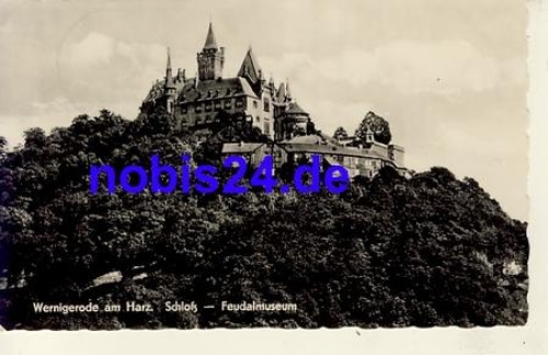 38855 Wernigerode Schloss o 1955