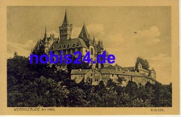 38855 Wernigerode Schloss *ca.1920