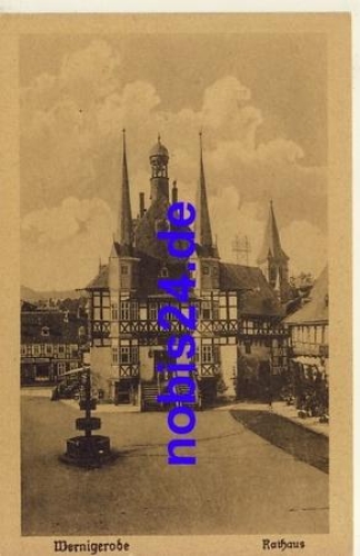 38855 Wernigerode Rathaus *ca.1920