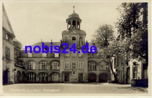 38889 Blankenburg Schlosshof o 1931
