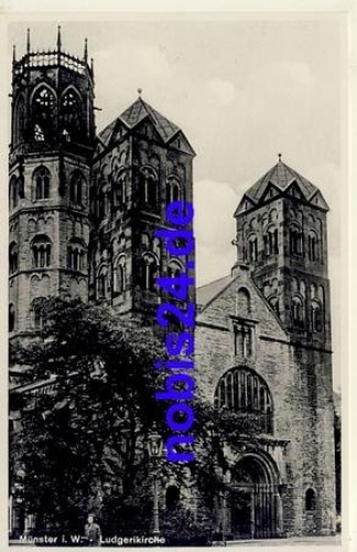48143 Muenster Ludgerikirche *ca.1950