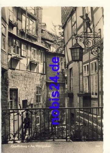 06484 Quedlinburg Muhlgraben *ca.1961