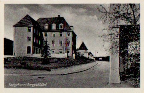 01919 Berggiesshuebel street view (school) *ca. 1950