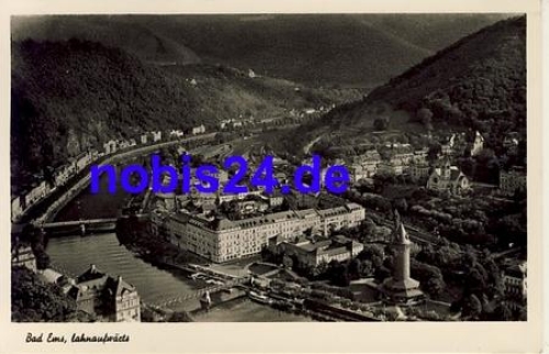 56130 Bad Ems Ansichtskarte o 1952
