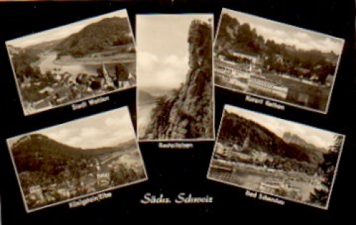 01814 Saxon Switzerland o approx. 1965