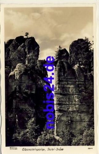 01847 Bastei Brücke *ca.1930 Hahn-Foto3211