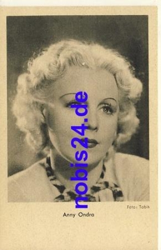 Ondra Anny Schauspielerin *ca.1920 Film und Theater berlin