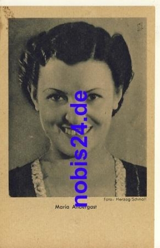 Andergast Maria *ca.1920 Ross verlag