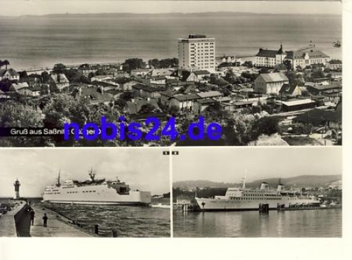 18546 Sassnitz Baltic Sea ferry o 1978