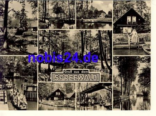 Spreewald traditional costumes * around 1963