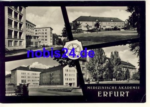 Erfurt postcard o 1965