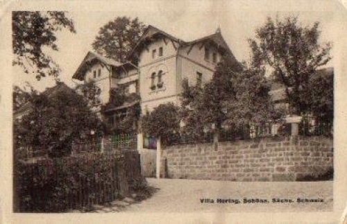01814 Schoena Villa Hering Saxon Switzerland *approx. 1930