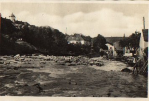 01816 Bad Gottleuba Storm disaster 08.07.1927 Gottleuba valley