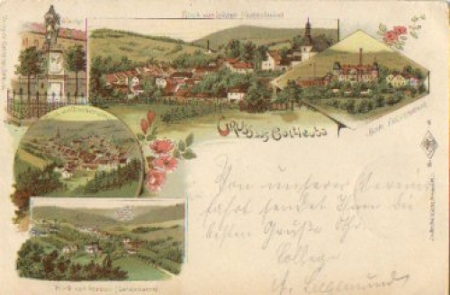 Bad Gottleuba Farblitho o 29.05.1898