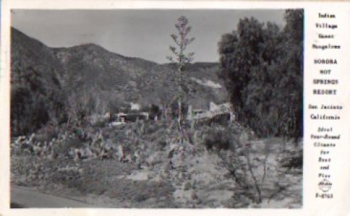 California San Jacinto Indian Villag Guest Bungalows, o 10.4.1951