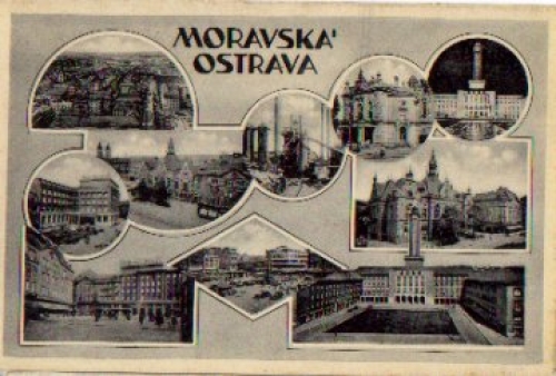 Moravia Ostrava blast furnaces colliery mining * ca. 1940