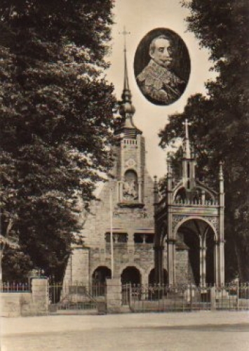 06686 Lutzen Gustav-Adolf-Denkmal mit Kapelle * ca. 1970