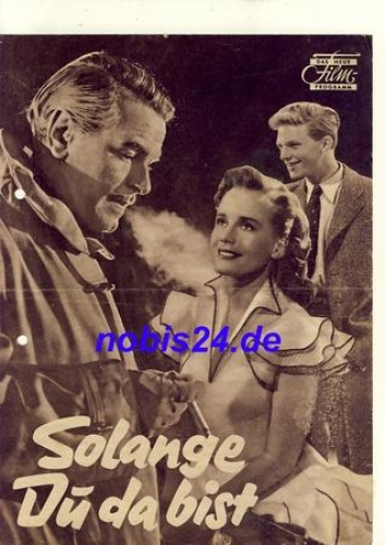As long as you are there - German film with Maria Schell Hardy Kruger O.W. Fischer Liesl Karlstadt ​​​​​​​ ​​​​​​​The new film program