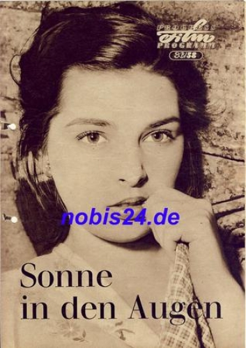 Sun in your eyes  with Irene Galter Gabriele Ferzetti 36/58 Progress Program