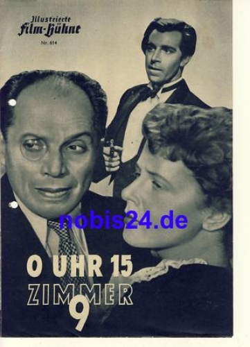 12:15 AM Room 9, with Cornell Borchers, Raimund Schelcher Illustrated Movie Stage #614
