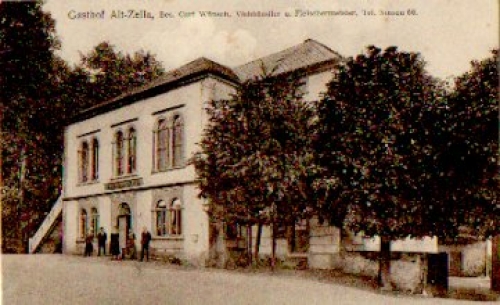 01683 Alt-Zella Gasthof o ca. 1920
