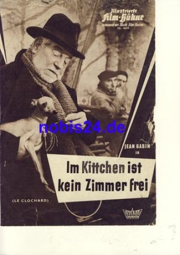 There is no room in the Kittchen (Le Clochard) illustrated film stage 4894