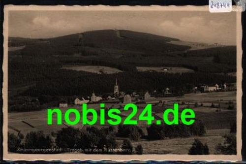 08349 Johanngeorgenstadt mit Plattenberg *1935