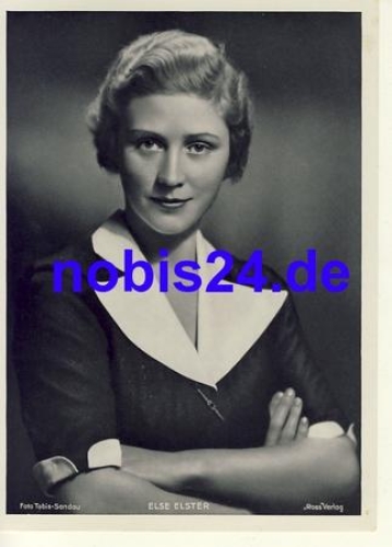 Elster Else Schaukasten Werbe Großfoto ca.A5
