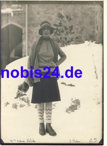 Ladies fashion large photo ca.A5 around 1930