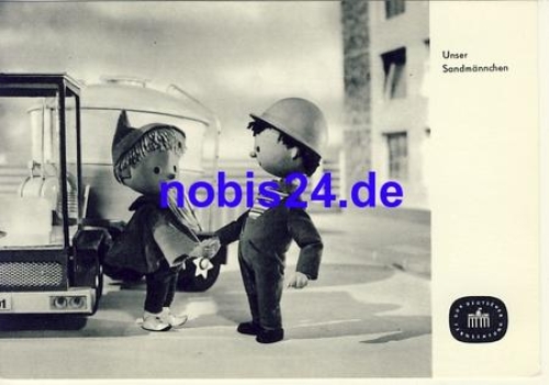 Sandmann at the construction site S111 * 1969