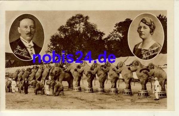 Circus Krone Elephants o 1937