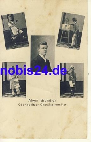 Charakter Komiker A. Brendler Zirkus *ca.1930