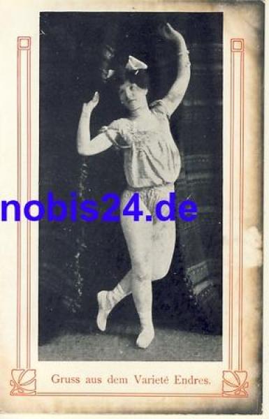 Circus Variete Endres dancer *ca.1910
