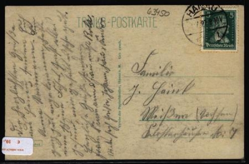 63450 Hanau Main Marktplatz Sparkasse o 7.7.1927