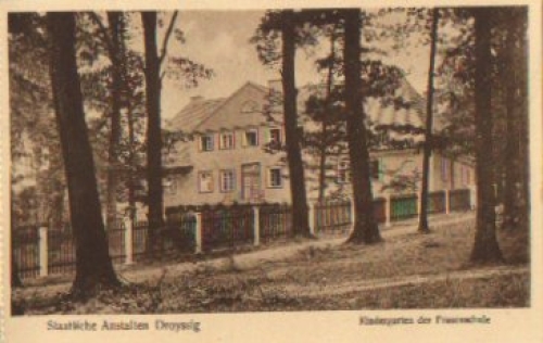06722 Droyssig State Institutions Kindergarten of the women's school * approx. 1930