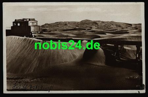 Luederitz Bay Diamond Train Namib Desert German Southwest Africa *ca. 1910