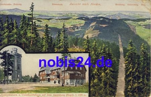08309 Auersberg Erzgebirge Gasthaus Turm *ca.1920